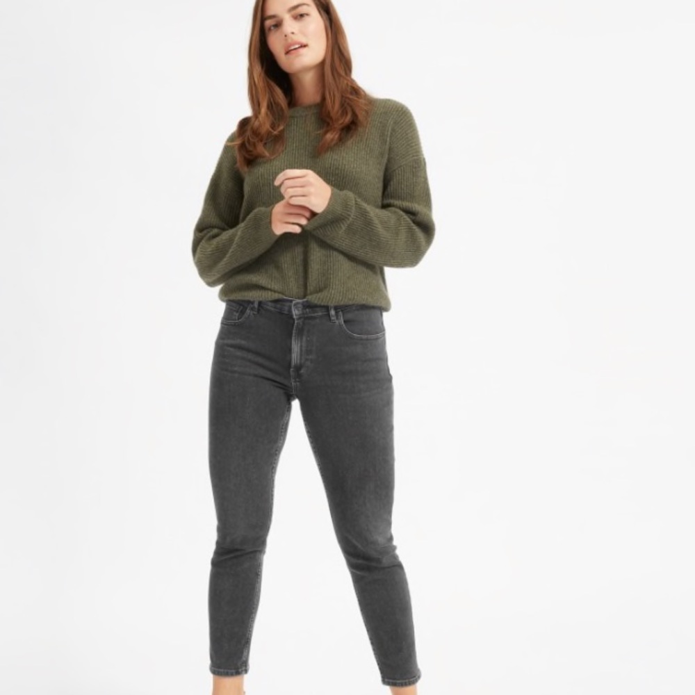 Everlane Midrise Skinny Jean, 26 ankle